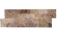   15,2X61 CM  SCABAS  TRAVERTINE  SPLIT  FACE                            LEDGER PANEL 6X24