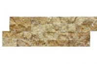 15,2X61 CM YELLOW TRAVERTINE SPLIT FACE LEDGER PANEL 6X24