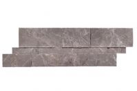 15,2X61 CM BLACK NIGHT MARBLE SPLIT FACE MAGMA PANEL